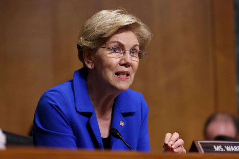Elizabeth Warren hat ein Problem mit der Rolle von Elon Musk. (Archivbild)