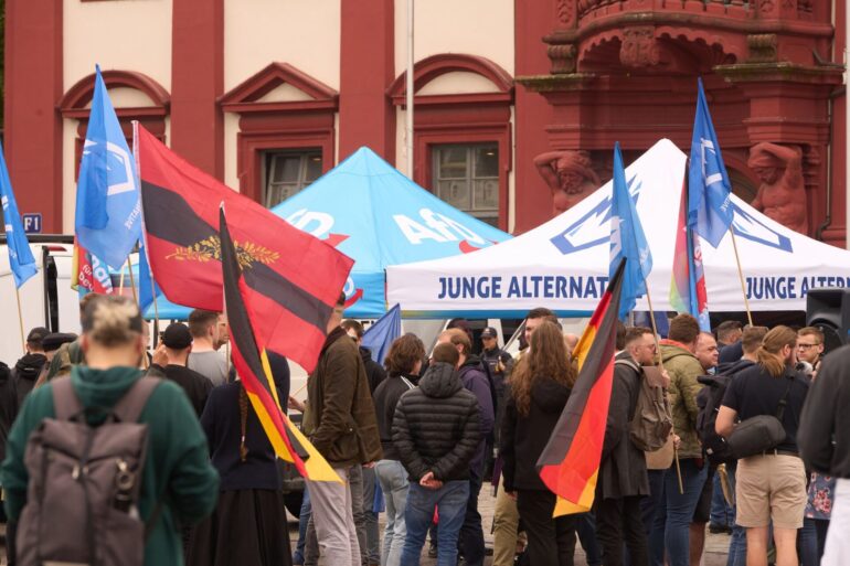Die AfD will sich von ihrer Nachwuchsorganisation «Junge Alternative» trennen. (Archivbild)