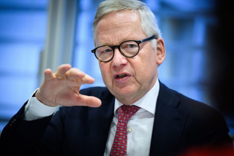 Lutz Goebel, Vorsitzender des Nationalen Normenkontrollrats (NKR), im Gespräch mit der Deutschen Presse-Agentur.