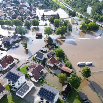 Die Versicherungswirtschaft hat nach den Unwettern 2024 eine erste Bilanz gezogen. (Archivbild)
