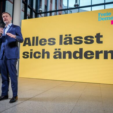 FDP-Kampagne zur Bundestagswahl 2025