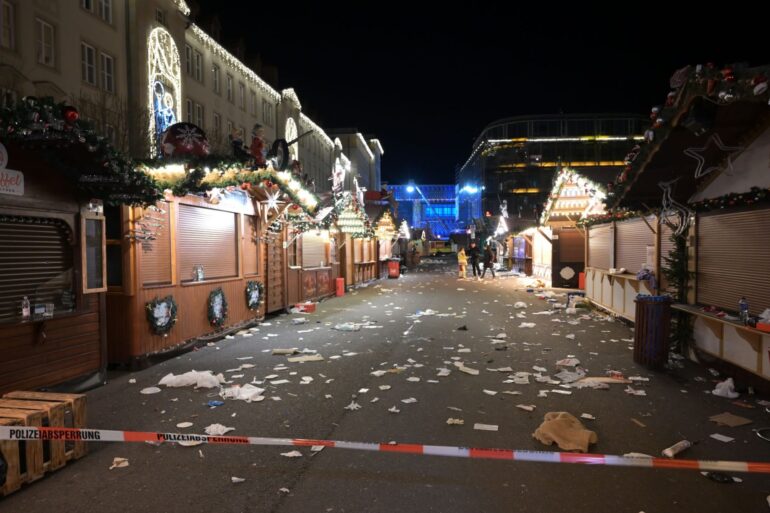 Bei dem Anschlag auf den Weihnachtsmarkt in Magdeburg gibt es Tote und viele Verletzte.
