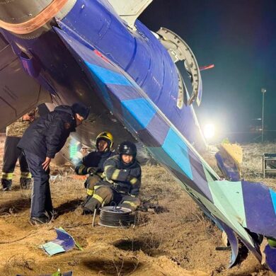 Aserbaidschan sprach nach dem Absturz vom Einsatz einer Waffe gegen das Passagierflugzeug. (Archivbild)
