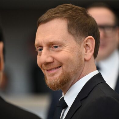 Als Ministerpräsident wiedergewählt: Michael Kretschmer.