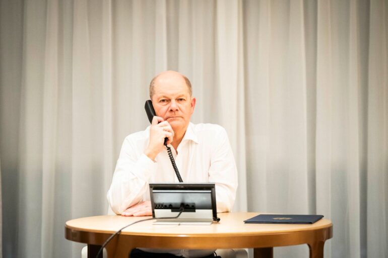 Scholz will Putin gegebenenfalls wieder anrufen - aber Illusionen macht er sich nicht. (Archivbild)