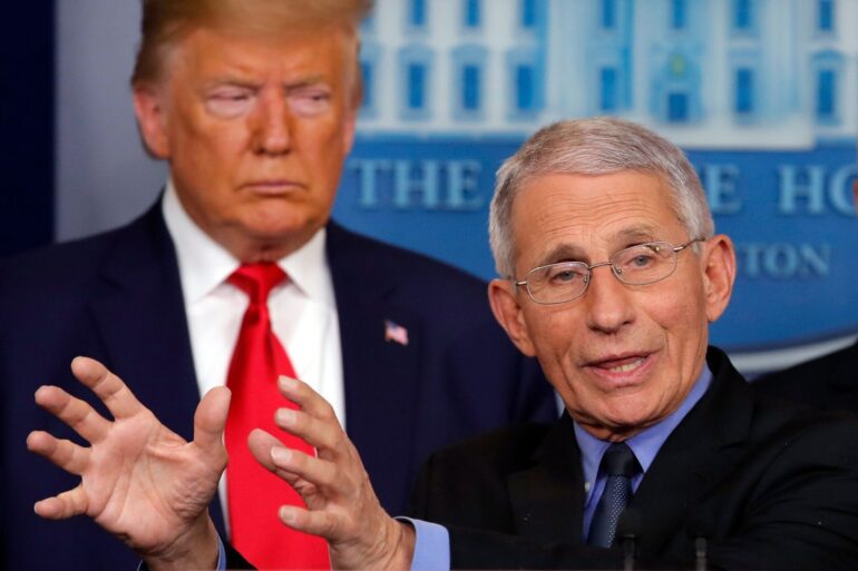 Trump: Fauci hat genug Geld verdient, um selbst für Personenschutz zu zahlen. (Archivbild)