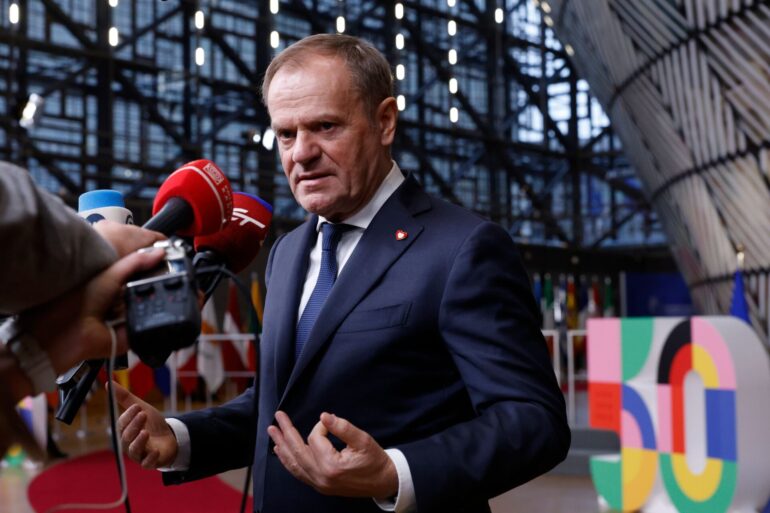 Polens Ministerpräsident Donald Tusk weiß, was auf seine Regierung zukommt: Er war 2014 bis 2019 hauptamtlicher EU-Ratspräsident. (Archivbild)