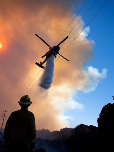 Noch ist kein Ende der heftigen Brände rund um Los Angeles in Sicht. (Foto aktuell)