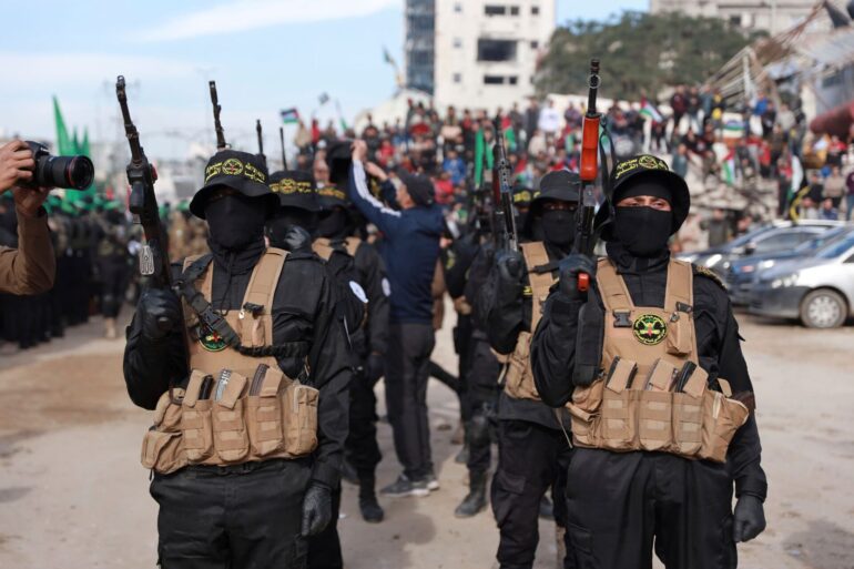 Hamas-Kämpfer im Gazastreifen