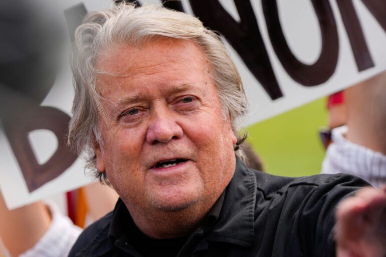 Wie Musk 2024 war Bannon 2016 ein wichtiger Faktor für Trumps Wahlsieg. (Archivbild)