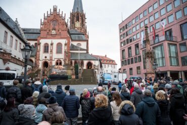 Gedenkgottesdienst für die Opfer der Messerattacke.