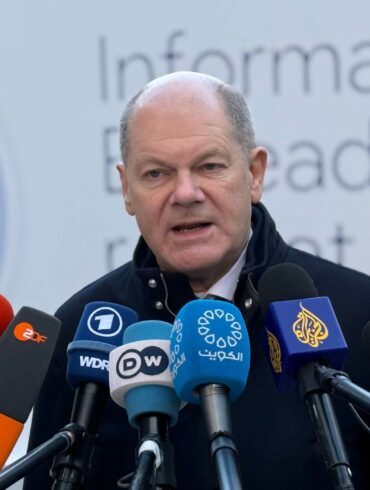Kanzler Scholz sieht die EU nicht in einer Position der Schwäche.