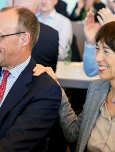 «Mein Mann hat mich immer komplett unterstützt», sagt Charlotte Merz über ihren Ehemann (Archivbild).