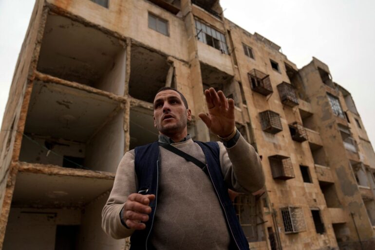 Die Syrien-Rückkehrer finden häufig zerstörte Häuser vor, wie hier im Stadtteil Masaken Hanano in Aleppo. (Archivbild)