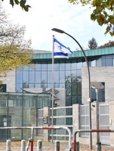 Die israelische Botschaft soll ziel eines Anschlagsplans gewesen sein.