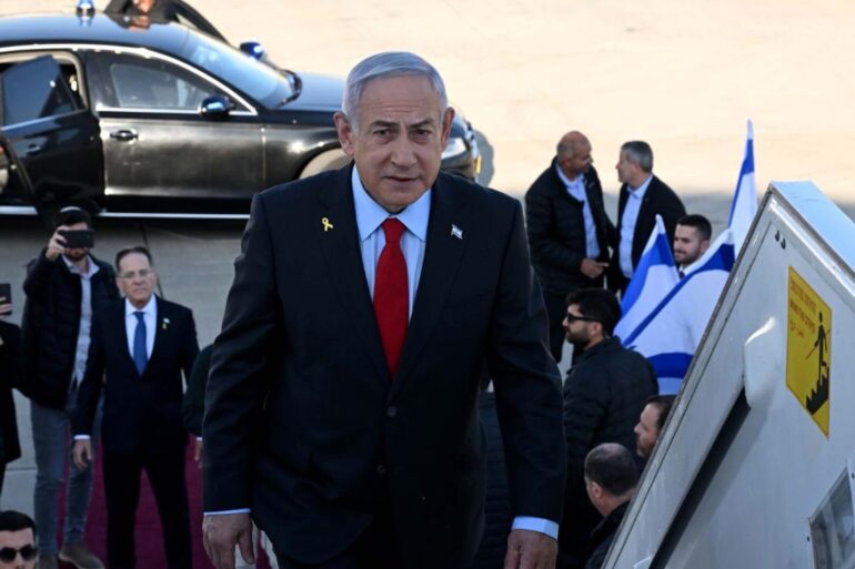 Der israelische Regierungschef Benjamin Netanjahu reist in die USA.