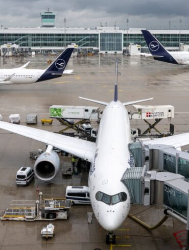 Am Flughafen München steht ein Warnstreik an. (Archivbild)