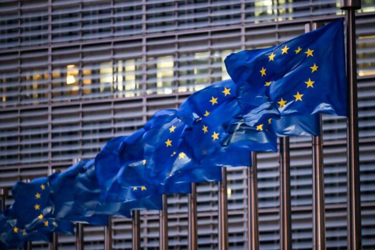 Der EU drohen US-Zölle auf Importe (Archivbild)