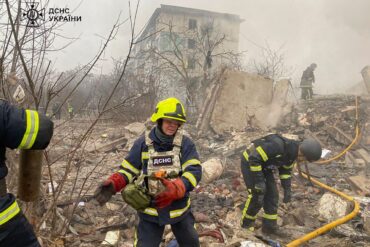 Russland hat mit neuen Luftangriffen auf ukrainische Städte, darunter Poltawa, Tod und Zerstörung gebracht.