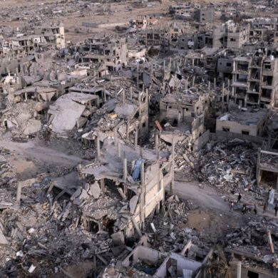 Die Leichen wurden an einem Grenzübergang zwischen Israel und dem großflächig zerstörten Gazastreifen übergeben. (Archivbild)