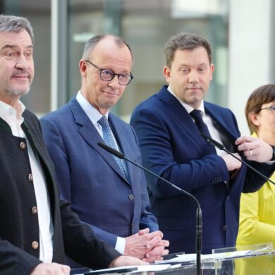 Nach dem Sondierungs-Ergebnis sollen jetzt Koalitionsverhandlungen starten. (Archivbild)