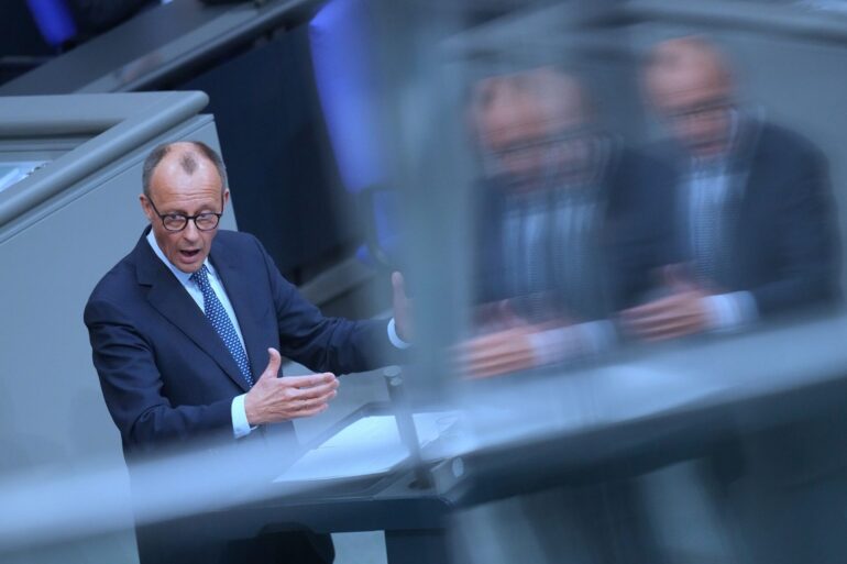 Gleich das erste Vorhaben des wahrscheinlich künftigen Kanzlers Merz droht zu scheitern.