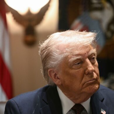 US-Präsident Donald Trump hat erklärt, in dem Gruppenchat seien keine als vertraulich eingestuften Informationen diskutiert worden.