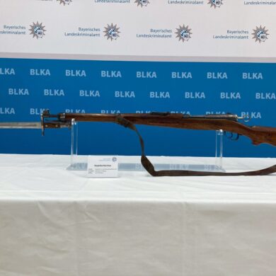 Mit dieser Waffe schoss der Täter in München.