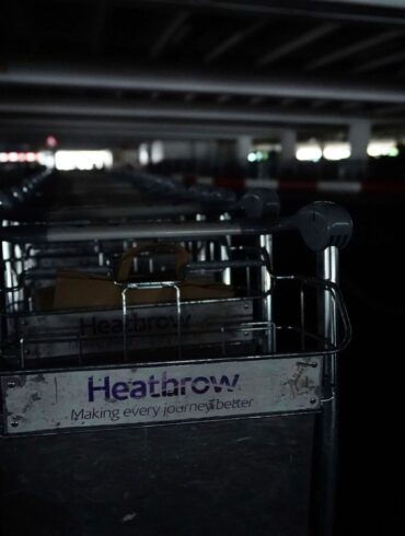Stillstand am Flughafen Heathrow.