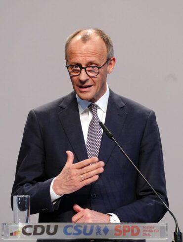 CDU-Chef Merz dürfte der nächste Kanzler werden. (Archivbild)