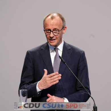 CDU-Chef Merz dürfte der nächste Kanzler werden. (Archivbild)