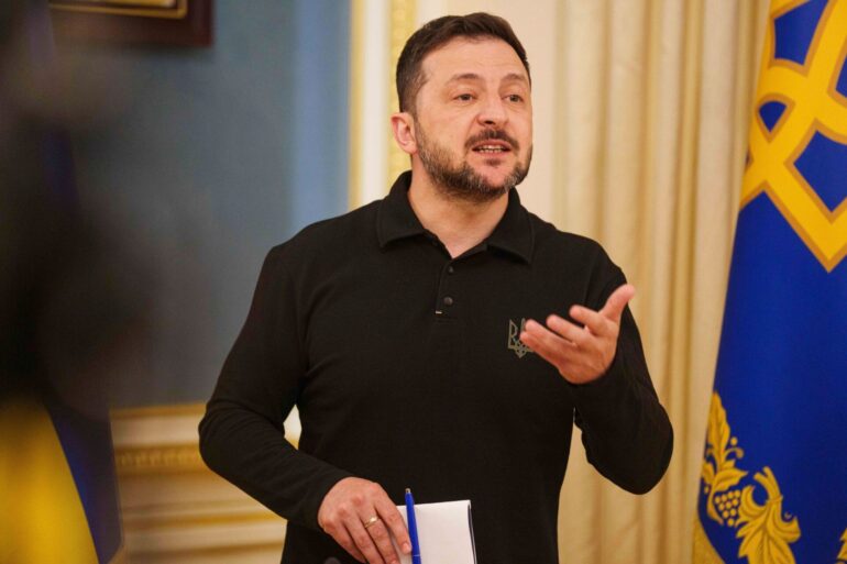 Die Ukraine ist nach Präsident Wolodymyr Selenskyj weiter zu einer Waffenruhe bereit.