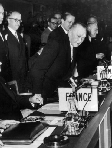Ein historischer Tag: Am 9. Mai 1955 trat Deutschland der Nato bei. (Archivbild)