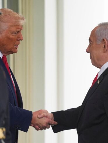 Er kam schon das zweite Mal seit Trumps Amtsantritt im Januar: Israels Ministerpräsident Netanjahu.