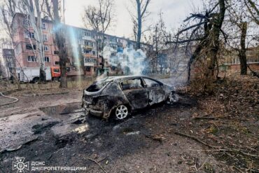 Krywyj Rih, die südostukrainische Heimatstadt von Präsident Wolodymyr Selenskyj, ist regelmäßig Ziel russischer Raketen. (Archivbild)