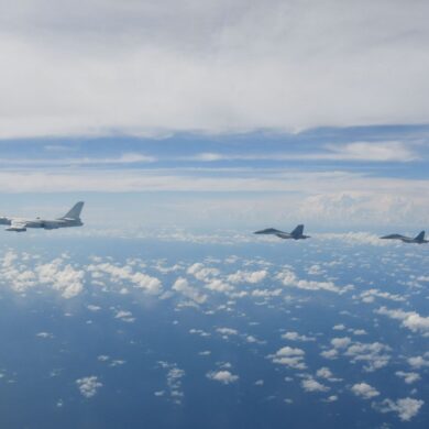 China setzte seine Militärübung um Taiwan fort. (Archivbild)