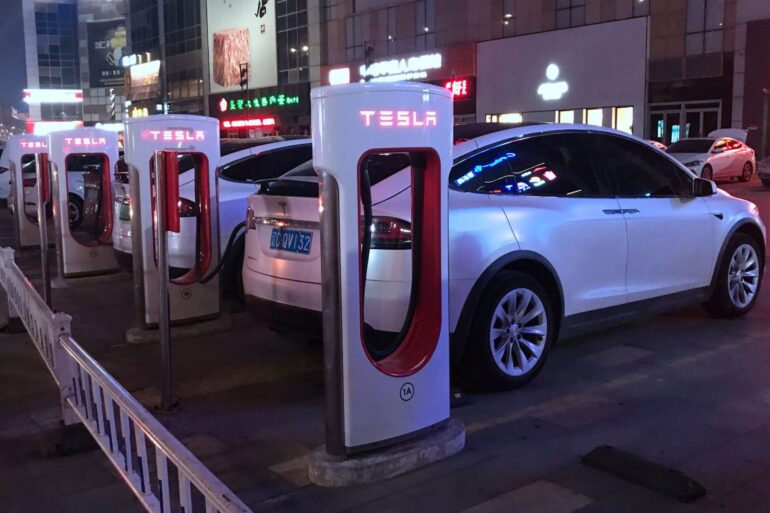 Teslas Gewinn ist im ersten Quartal eingebrochen. (Archivbild)