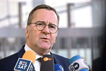 «Wir brauchen eine militärisch starke Ukraine», sagt Verteidigungsminister Boris Pistorius.