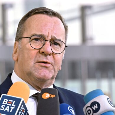 «Wir brauchen eine militärisch starke Ukraine», sagt Verteidigungsminister Boris Pistorius.