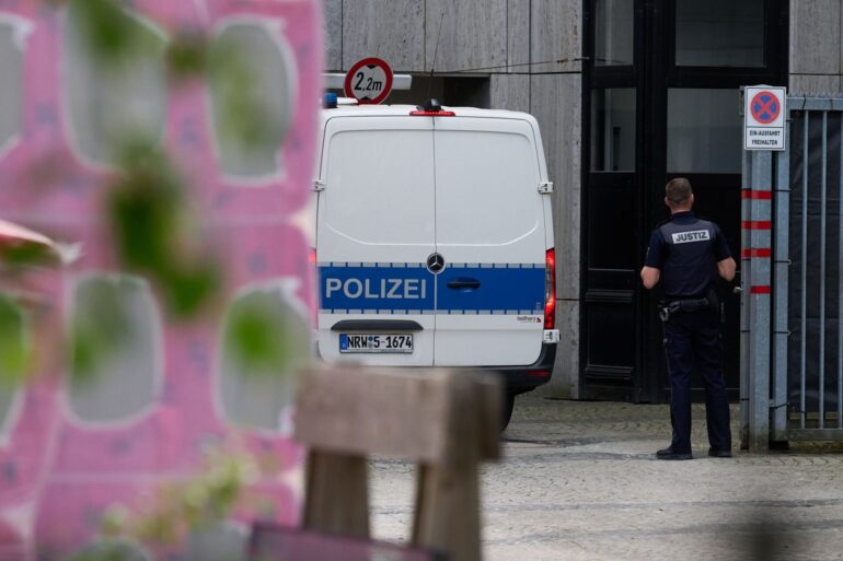 Im Landgericht Bielefeld wurde der Tatverdächtige einem Haftrichter vorgeführt.