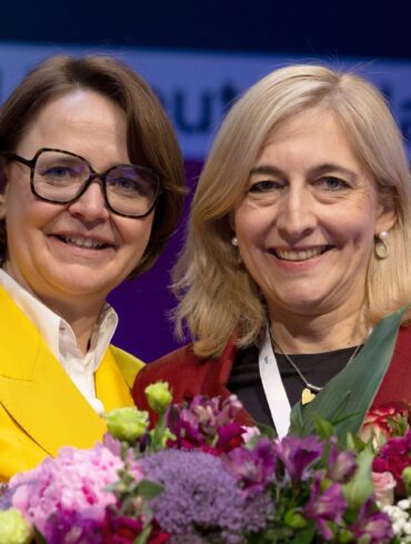 Widmann-Mauz (l.) geht, Warken kommt als neue Vorsitzende der CDU-Frauen-Union