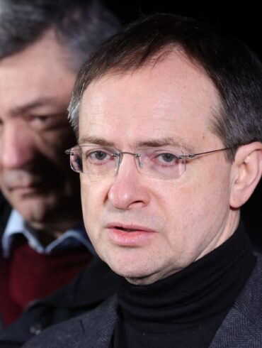 Der frühere russische Kulturminister Wladimir Medinski soll Ukraine-Verhandlungen in Istanbul führen. (Archivbild)