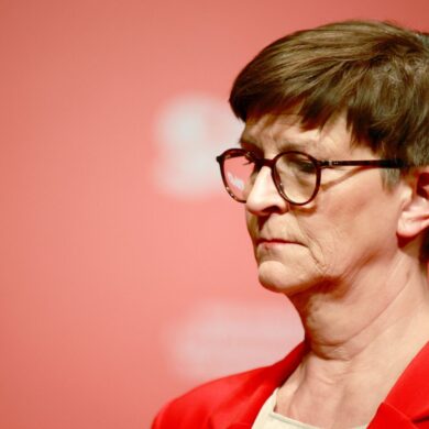 SPD-Co-Parteichefin Saskia Esken.