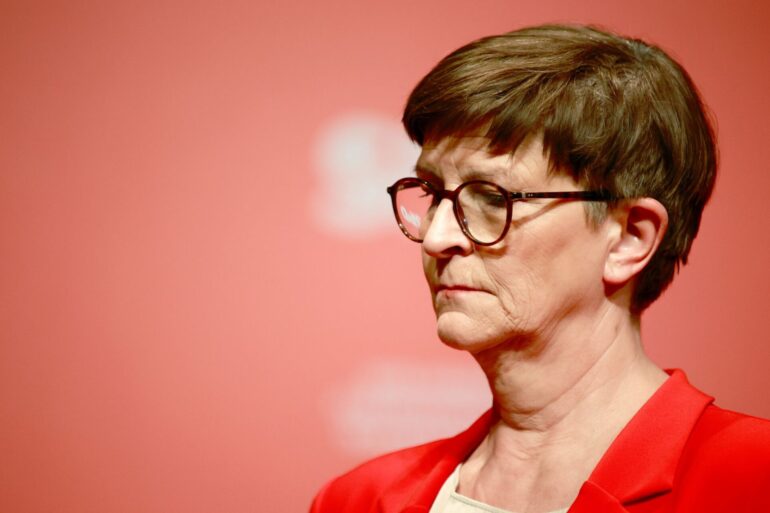 SPD-Co-Parteichefin Saskia Esken.