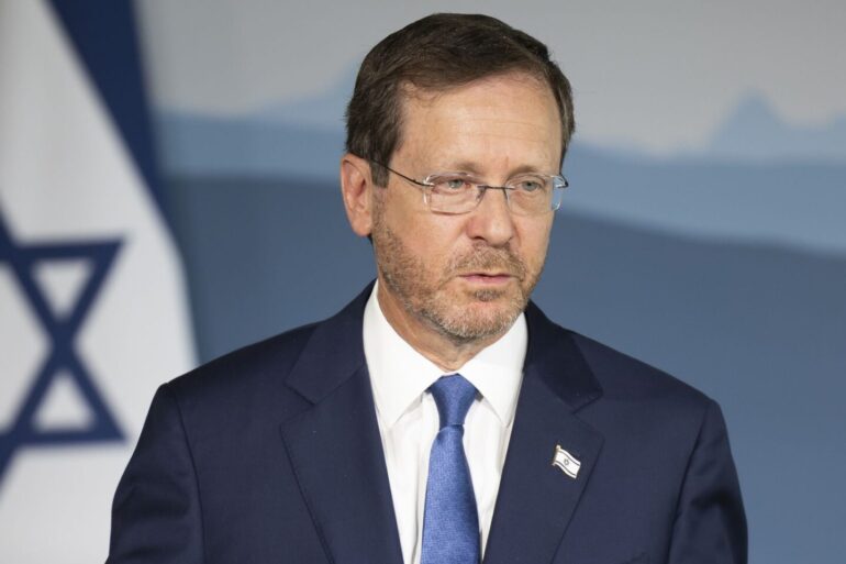 Israels Präsident Herzog zieht aus diplomatischen Beziehungen zu Deutschland Parallelen zu Nahost.