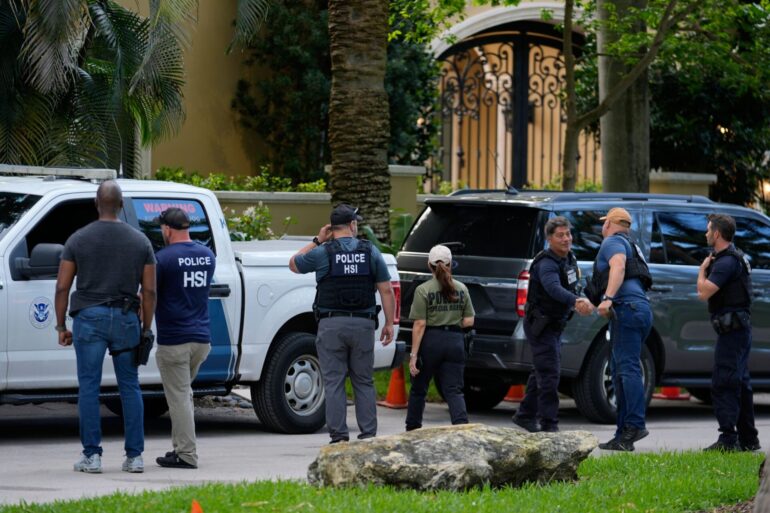 Die Razzia 2024 in Miami Beach. (Archivbild)
