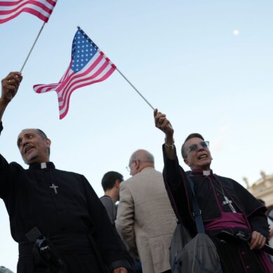 Zum ersten Mal ist ein US-Amerikaner Oberhaupt der katholischen Kirche.