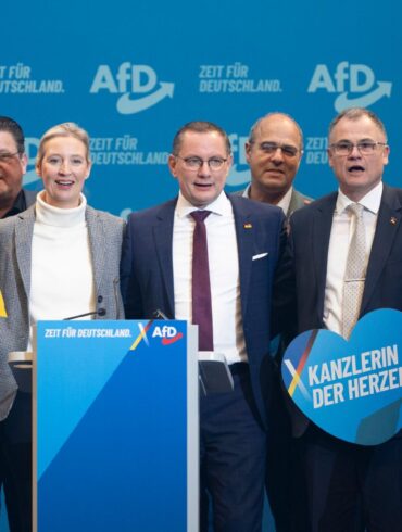 Auch die Reden beim Bundesparteitag in Riesa im vergangenen Januar flossen mit ein in die Bewertung durch den Verfassungsschutz. (Archivfoto)