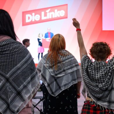 Der Nahost-Konflikt trieb viele beim Linken-Parteitag um.