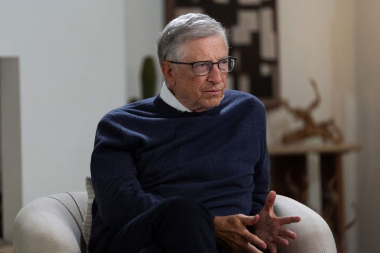 Bill Gates brachte in den vergangenen Jahren einen großen Teil seines Vermögens in seine wohltätige Stiftung ein. (Archivbild)